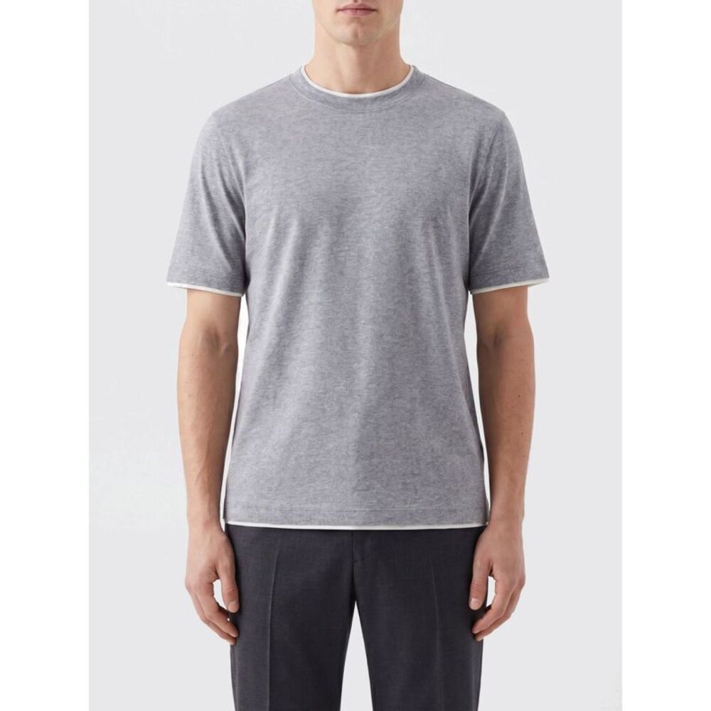 Brunello Cucinelli T-Shirt Men Grey